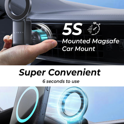 Μαγνητική Βάση Αυτοκινήτου Lisen, Παγκόσμια, Μαύρη YL0224050012