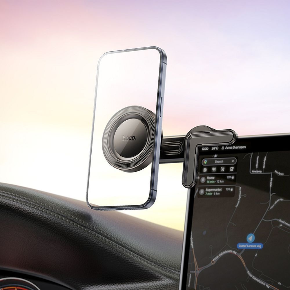 Magnetic Car Holder MagSafe HOCO H57, Universal, Black