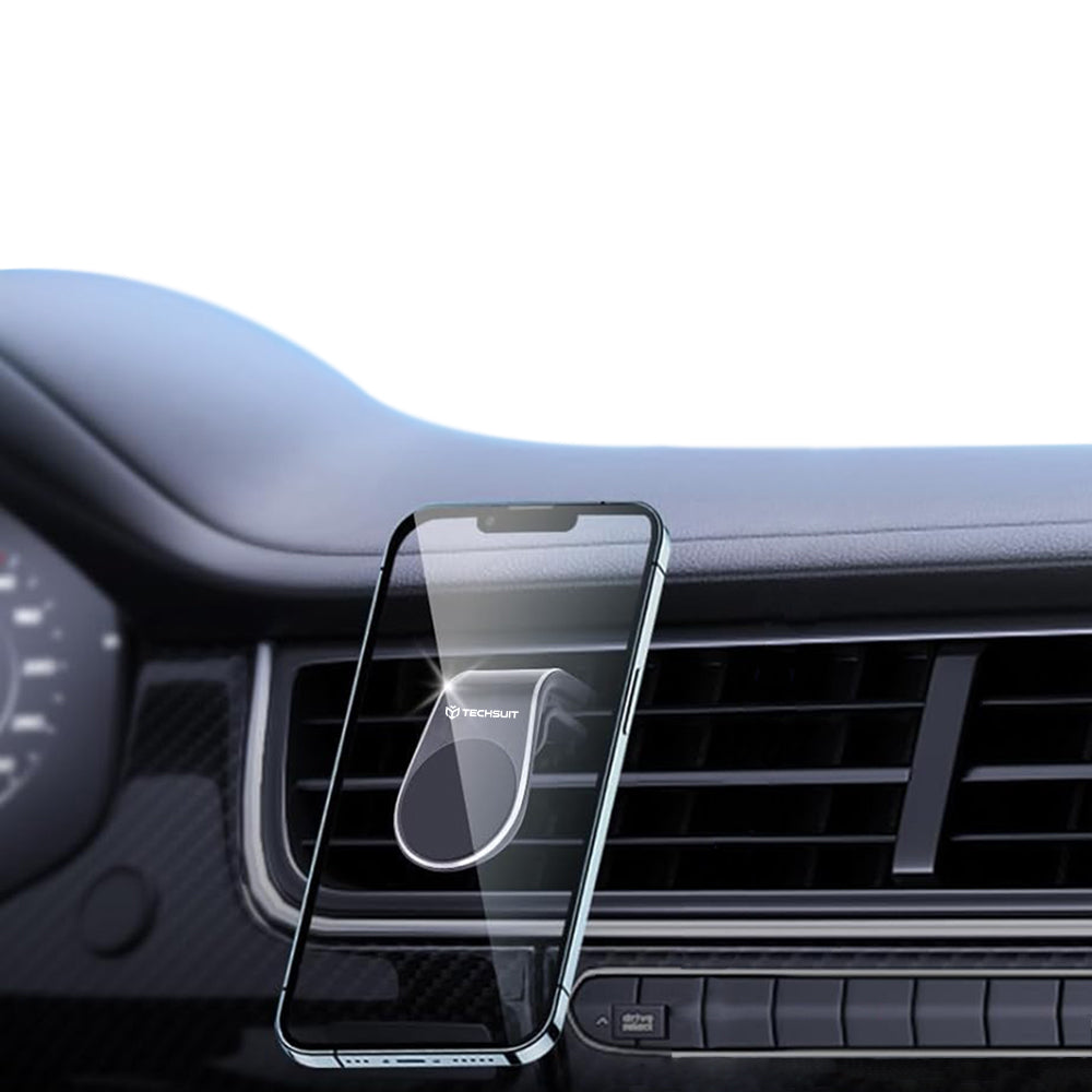 Μαγνητική Βάση Αυτοκινήτου Techsuit S7, Παγκόσμια, Ασημί