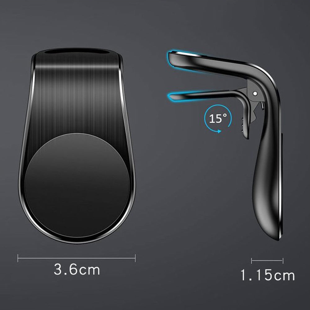 Μαγνητική Βάση Αυτοκινήτου Techsuit S7, Παγκόσμια, Ασημί