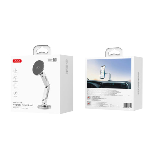 Magnetic Car Holder XO Design C148, Universal, Silver