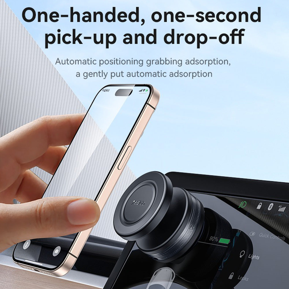 Yesido C224 Universal Magnetic Car Holder, Black