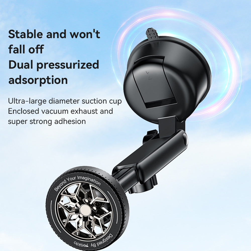 Μαγνητική Βάση Αυτοκινήτου Yesido C266, Παγκόσμια, Μαύρη