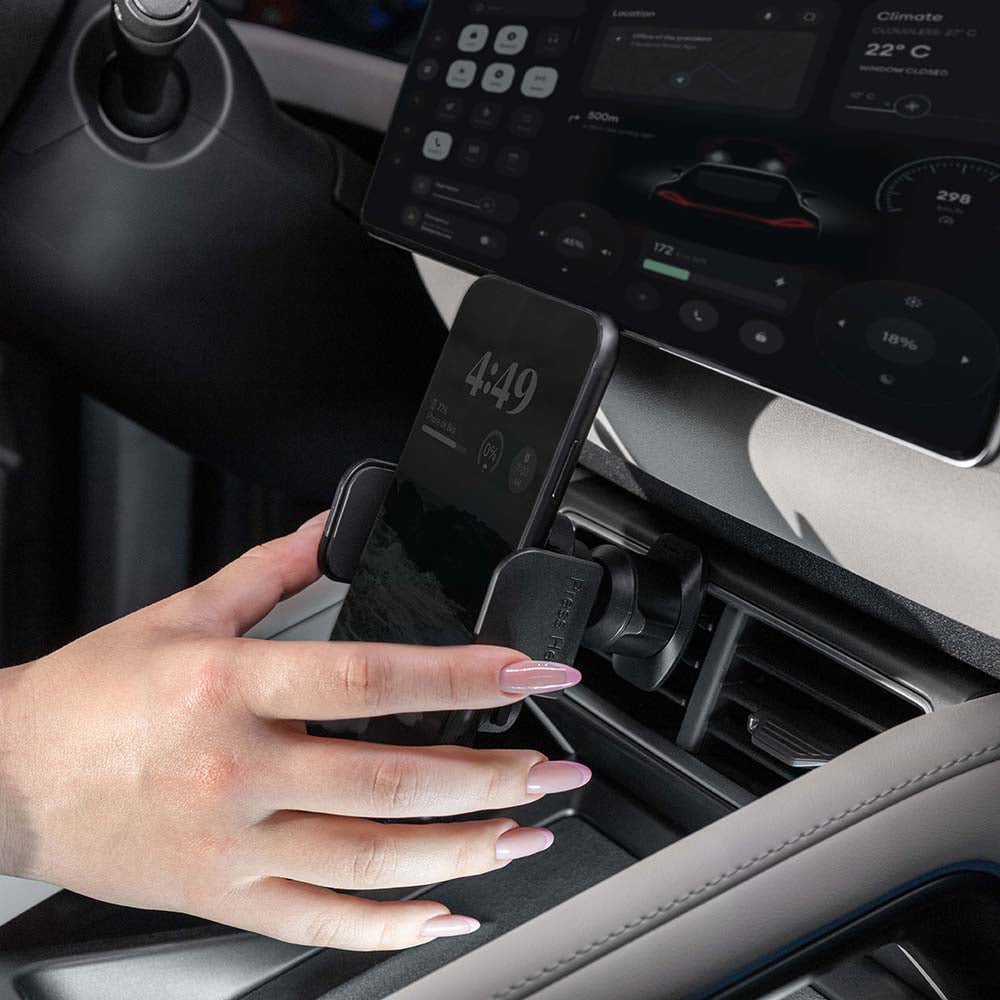 Βάση Αυτοκινήτου Proove Crystal Clamp Plus Vent, 4.7inch - 6.9inch, Μαύρο CHCCP0000001