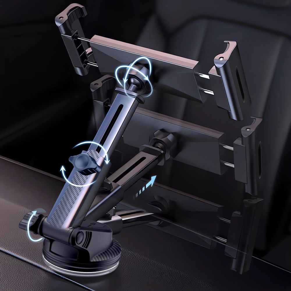 Βάση Αυτοκινήτου Tech-Protect V4 για Τάμπλετ, 141mm - 280mm, Μαύρο