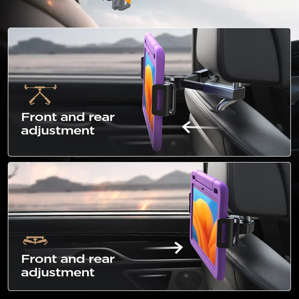 Βάση Αυτοκινήτου Κεφαλής Lisen για Τηλέφωνο / Τάμπλετ, 4.7inch - 12.9inch, Μαύρο YL0221030002