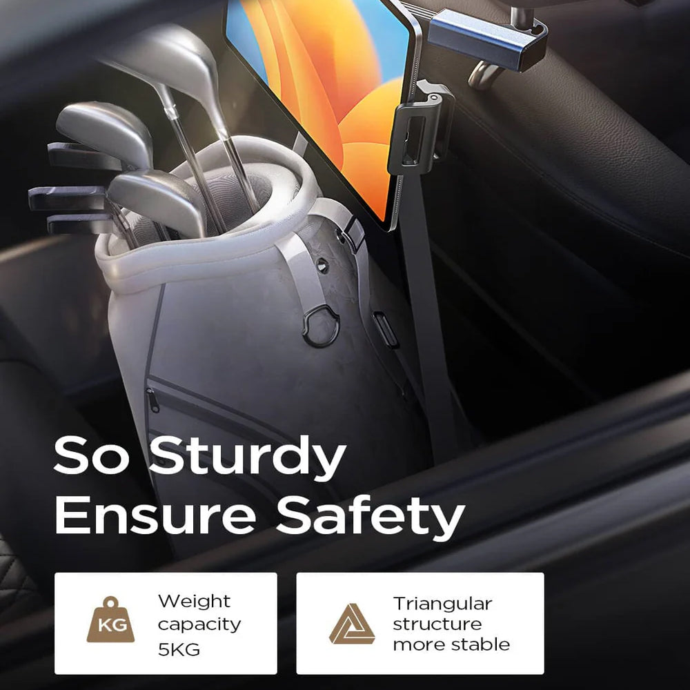 Βάση Αυτοκινήτου Κεφαλής Lisen για Τηλέφωνο / Τάμπλετ, 4.7inch - 12.9inch, Μαύρο YL0221030002