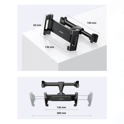 Βάση Αυτοκινήτου Κεφαλής UGREEN LP160 (60108), 4.7inch - 12.9inch, Μαύρο