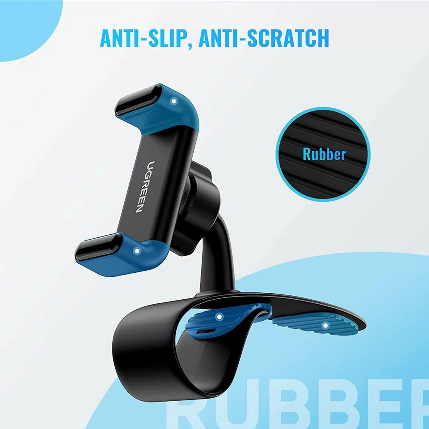 Βάση Αυτοκινήτου UGREEN LP189, Παγκόσμια, Μαύρη