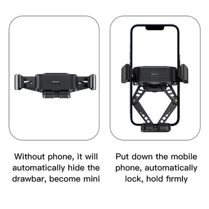 Yesido C166 Car Holder, 4.7inch - 7inch, Black