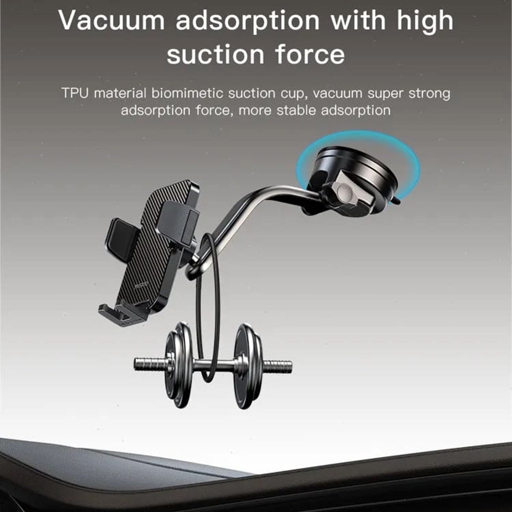 Yesido C172 Car Holder, 4inch - 7inch, Black