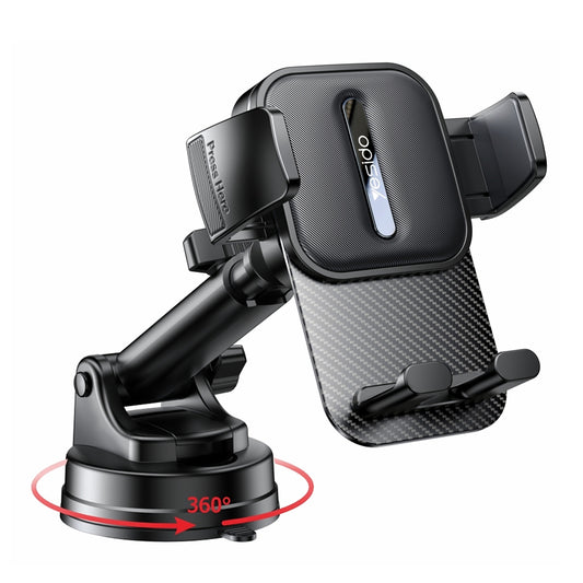 Βάση Αυτοκινήτου Yesido C174, 4inch - 6.7inch, Μαύρο