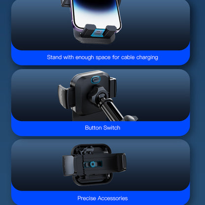 Yesido C174 Car Holder, 4inch - 6.7inch, Black