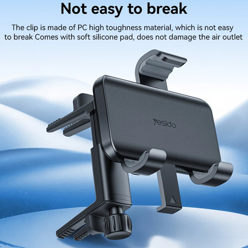 Βάση Αυτοκινήτου Yesido C240, Παγκόσμια, Μαύρη