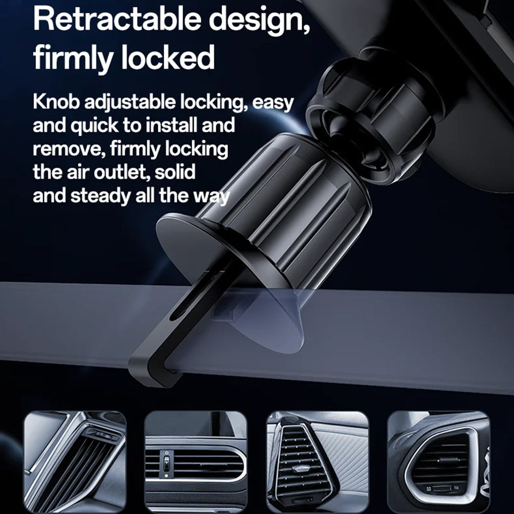 Βάση Αυτοκινήτου Yesido C247, 4.7inch - 7.2inch, Μαύρο