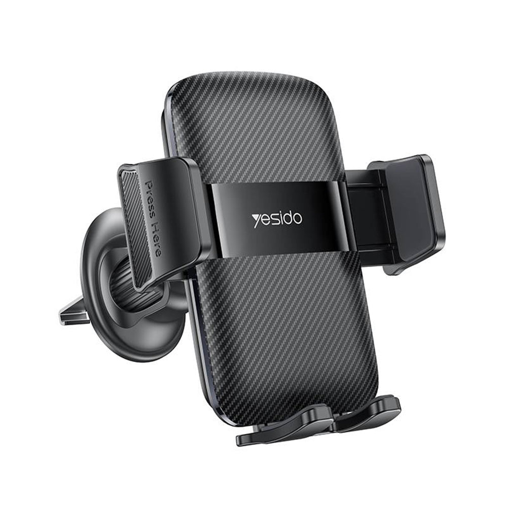 Βάση Αυτοκινήτου Yesido C251, 4.8inch - 7.2inch, Μαύρο