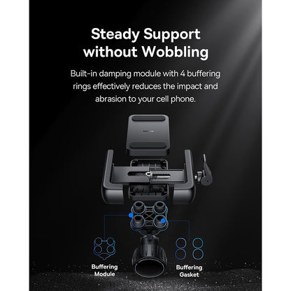 Βάση Ποδηλάτου Baseus GoTrip, 5.7inch - 7.2inch, Μαύρο C40572301111-00