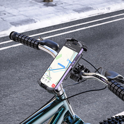 Borofone BH105 Basalt Bicycle Holder, 4.7inch - 7inch, Black