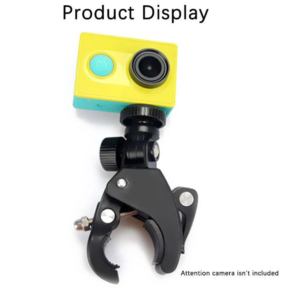 Βάση Ποδηλάτου Κάμερας Sport Techsuit CAL07 για GoPro, Μαύρο