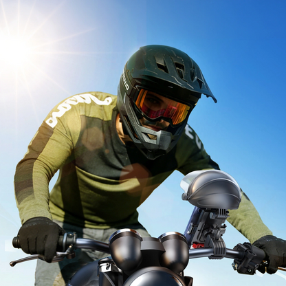 Bicycle Motorcycle Holder with Sunshade Joyroom JR-ZS526, 4.7inch - 7inch, Black