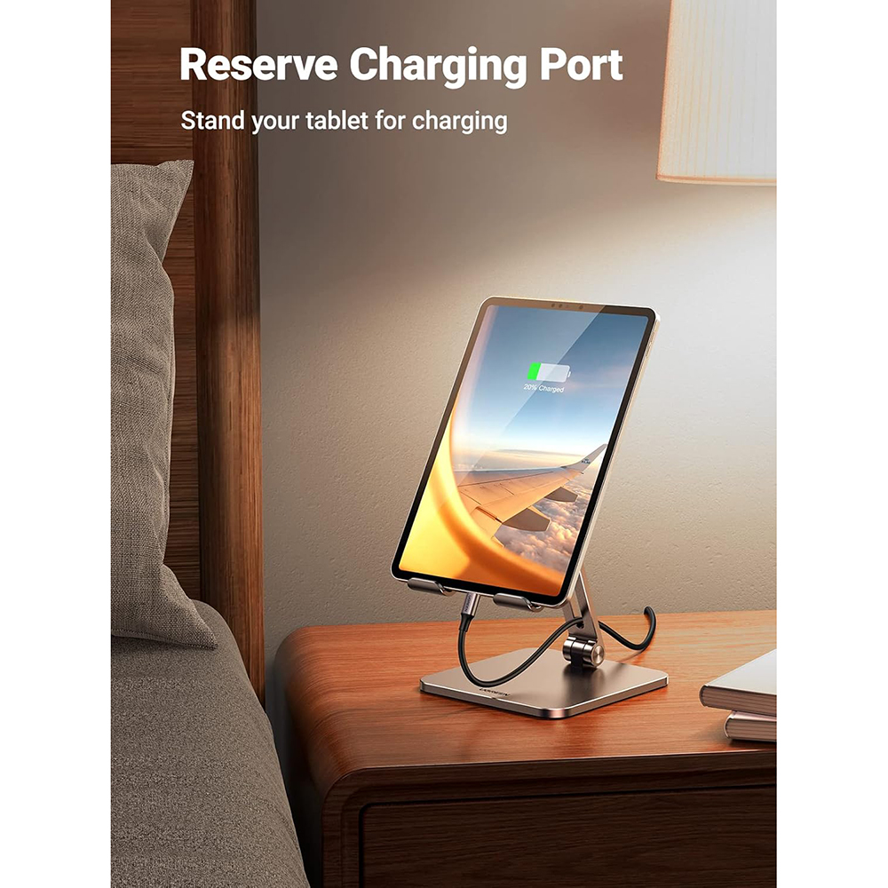 Βάση Γραφείου UGREEN LP134 για Τηλέφωνο / Tablet, 6.1 ίντσες - 12.9 ίντσες, Γκρι, Επανασφραγισμένο
