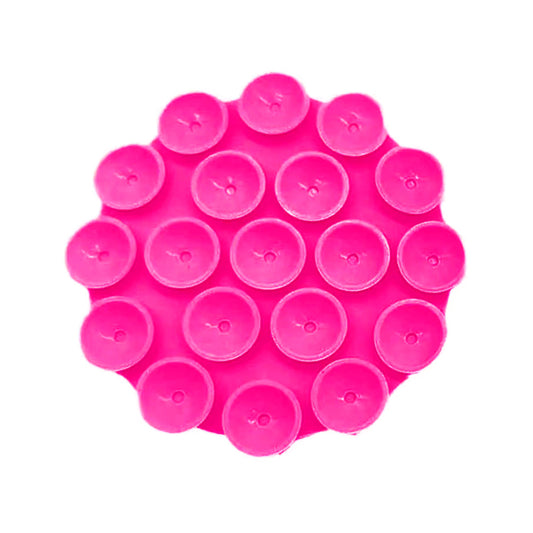 Βάση με Βεντούζες Techsuit SP-CUP, Ροζ