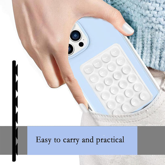 Βάση με Βεντούζες Techsuit SP-PAD, Μωβ