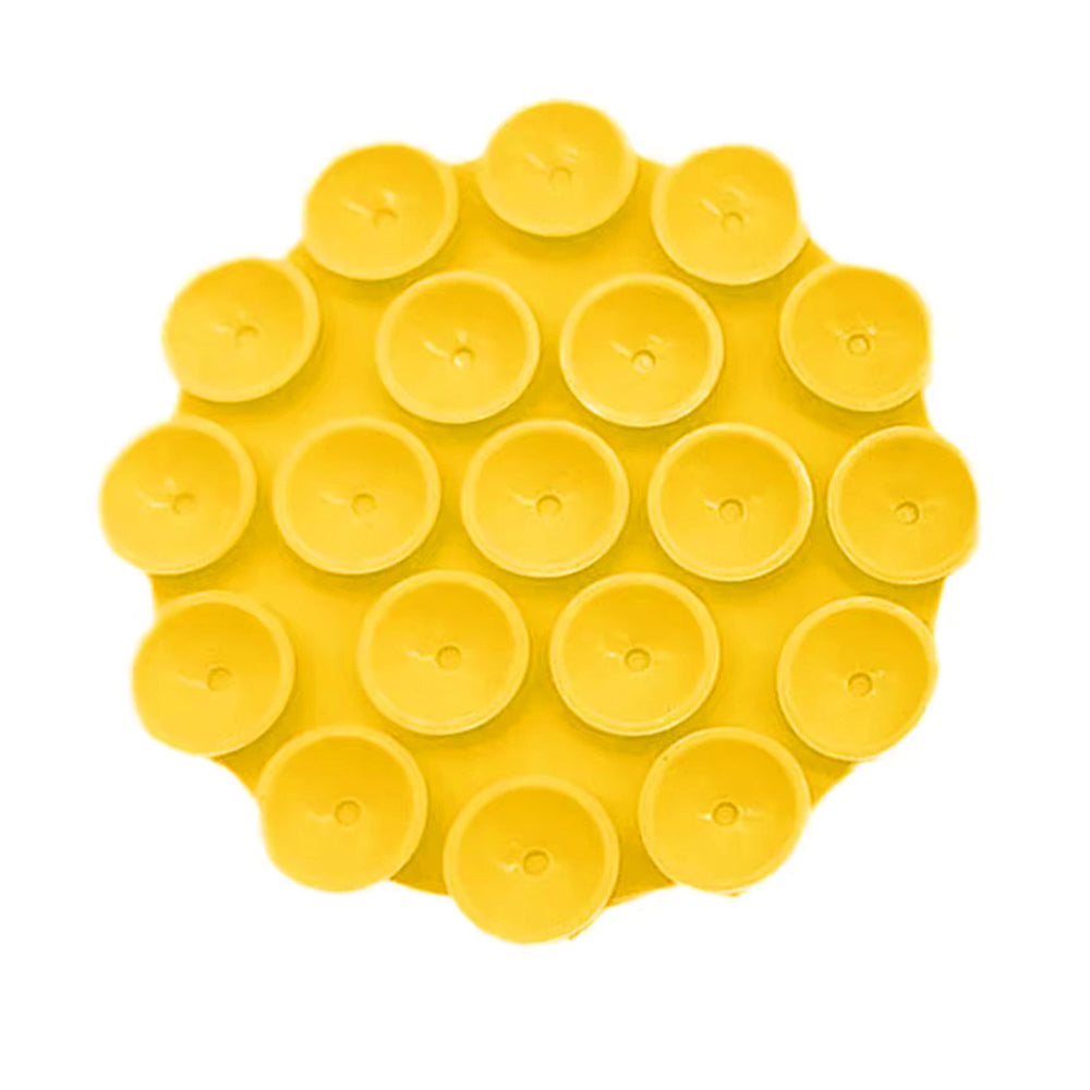 Βάση με Βεντούζες Techsuit SY-CUP, Κίτρινο