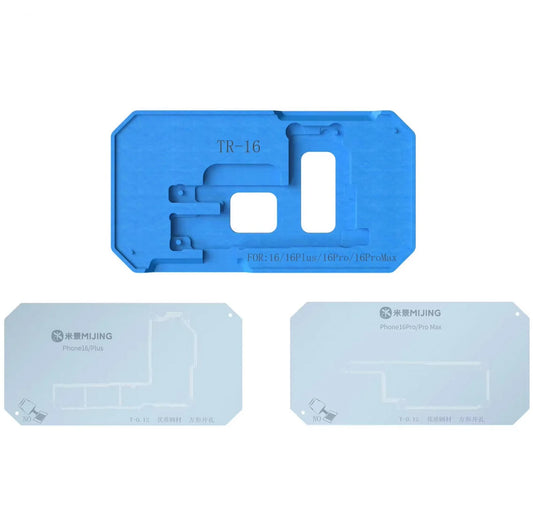 Βάση Εργασίας Reballing Mijing Z20 για Apple iPhone 16 Series