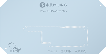 Βάση Εργασίας Reballing Mijing Z20 για Apple iPhone 16 Series