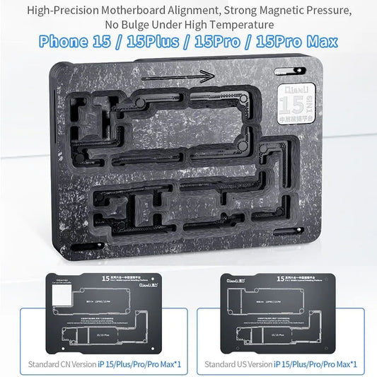 Μαγνητική Βάση Εργασίας PCB QIANLI για τη Σειρά Apple iPhone 15