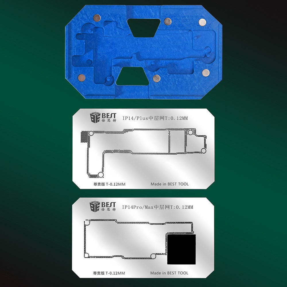 Βάση Εργασίας Reballing Best BST-084 για τη Σειρά Apple iPhone 14