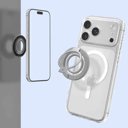 Spigen Dual Pop Mag S Ring Holder, Universal, Gray AMP11736