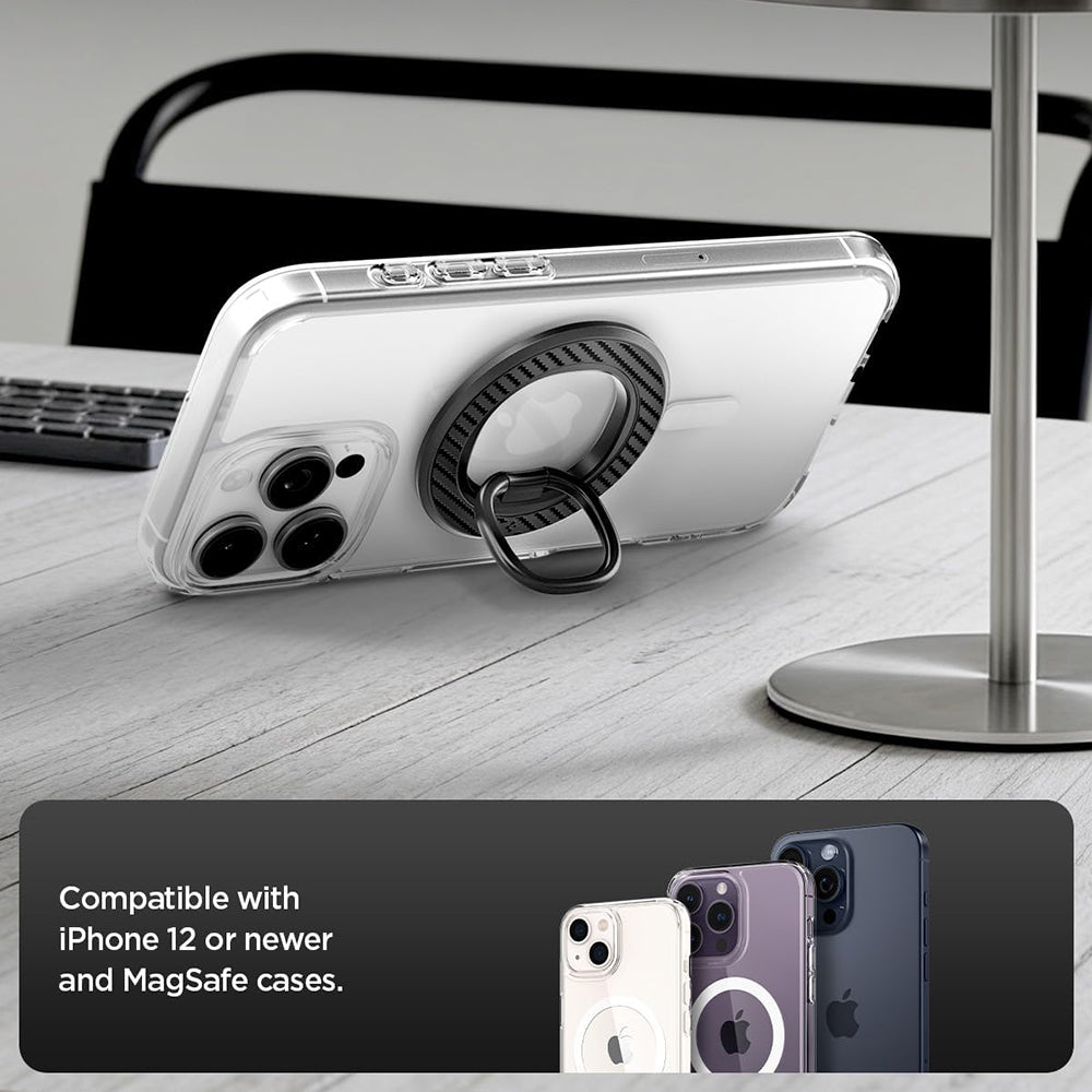 Βάση Δαχτυλιδιού Spigen O-Mag OM106, Universal, Μαύρο AMP09334