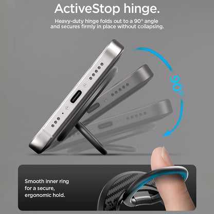 Βάση Δαχτυλιδιού Spigen O-Mag OM106, Universal, Μαύρο AMP09334