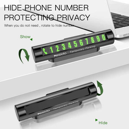 Βάση Αριθμού Τηλεφώνου Αυτοκινήτου Yesido C68