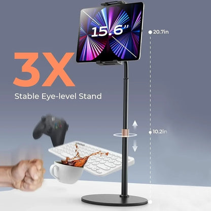 Βάση Γραφείου Lisen για Τηλέφωνο / Ταμπλέτα, 4.7inch - 12.9inch, Μαύρο YL0420050002