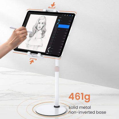 Βάση Γραφείου Lisen για Τηλέφωνο / Ταμπλέτα, 4.7inch - 12.9inch, Μαύρο YL0420050002