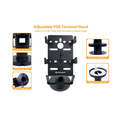 POS Support Techsuit PayNest POS1, Black
