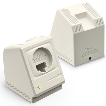 Βάση Spigen Classic LS για Ασύρματο Φορτιστή Apple Watch Series, Κρεμ AMP11668