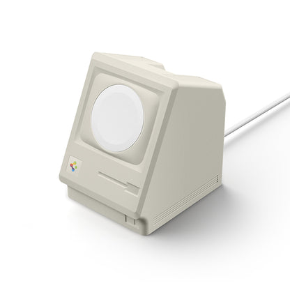 Βάση Spigen Classic LS για Ασύρματο Φορτιστή Apple Watch Series, Κρεμ AMP11668