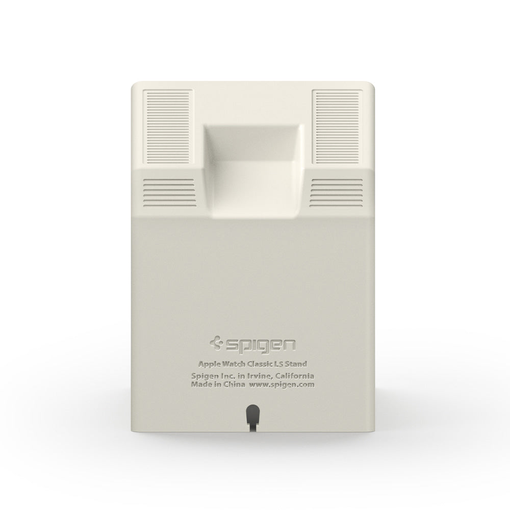 Βάση Spigen Classic LS για Ασύρματο Φορτιστή Apple Watch Series, Κρεμ AMP11668