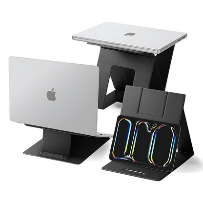 Spigen LD201-S10 Support for Laptop / Tablet, Black AMP11119