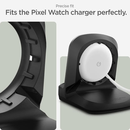 Spigen S354 Stand for Google Pixel Watch Wireless Charger, Black AMP05796