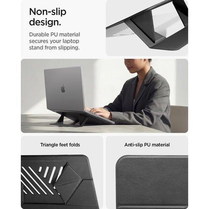 Βάση Spigen Slim Fold LD201-S6 για Laptop έως 14 ίντσες, Μαύρο AMP11115