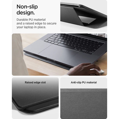 Βάση Spigen Slim Fold LD201-S7 για Laptop έως 14 ίντσες, Μαύρο AMP11116