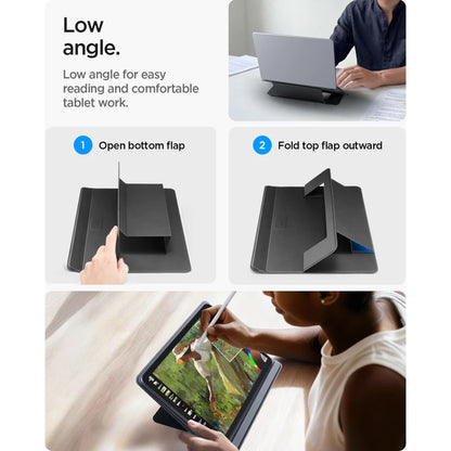 Βάση Spigen Slim Fold LD201-S7 για Laptop έως 14 ίντσες, Μαύρο AMP11116