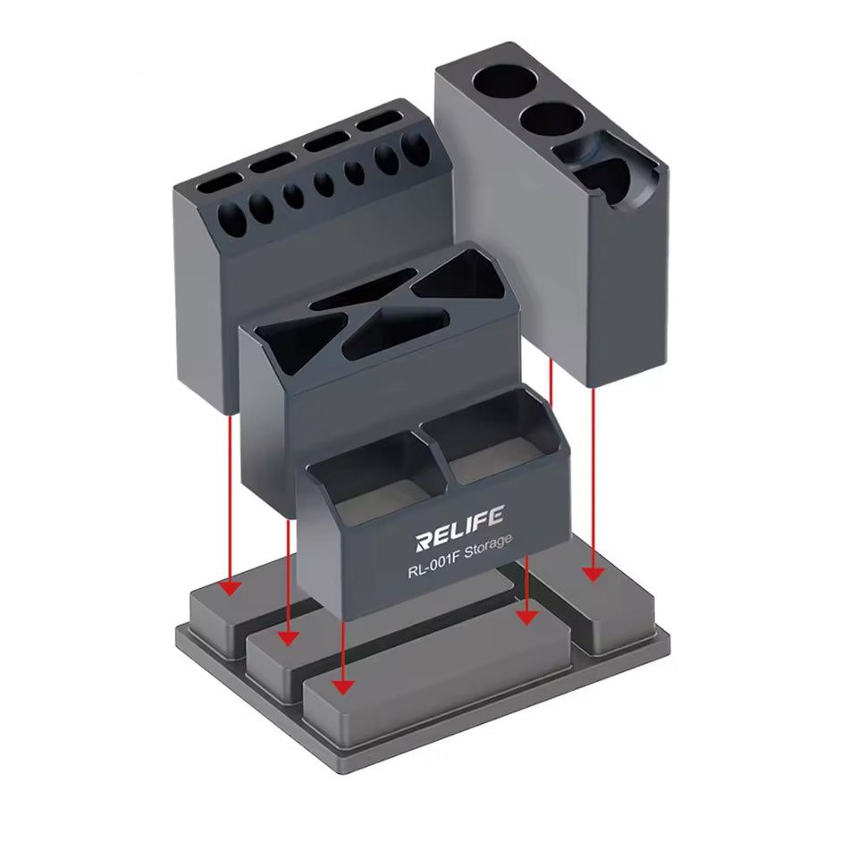 Βάση Κατσαβιδιών Relife RL-001F, Γκρι