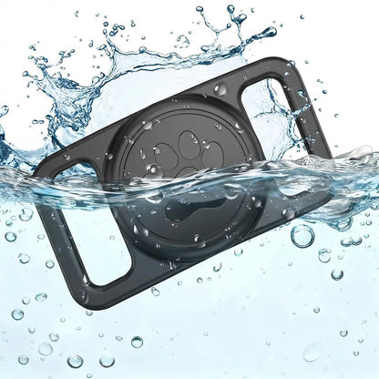 Βάση Techsuit BuddyGuard DG1 για Apple AirTag στο Περιλαίμιο Κατοικίδιου Ζώου, Μαύρο