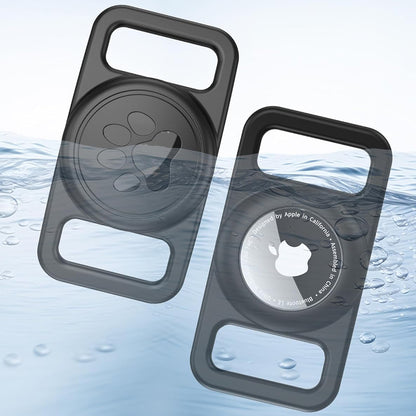 Βάση Techsuit BuddyGuard DG1 για Apple AirTag στο Περιλαίμιο Κατοικίδιου Ζώου, Μαύρο